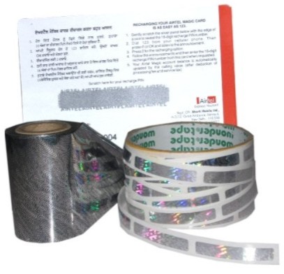 Scratch off Hologram Labels